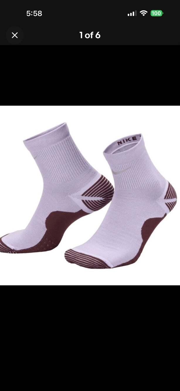 Nike Trail Running Wool Blend Dri-FIT Ankle Socks HF7155